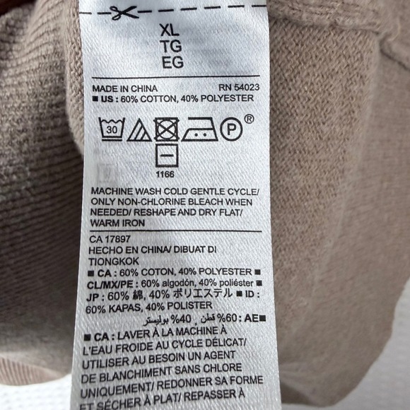 OLD NAVY Women Soft Sweater Beige Tan Long Sleeve Casual Pullover Top XL Bundle - Picture 11 of 12